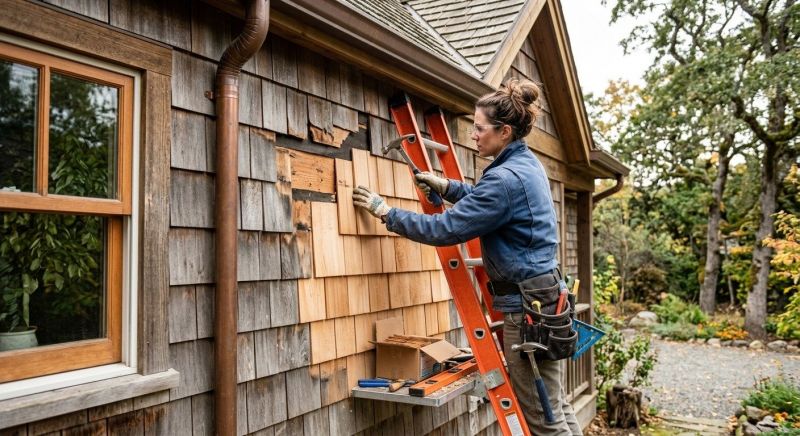 Shake Siding Repair Service